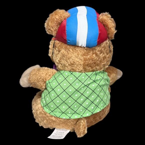 St. Jude Children’s Hospital Bear Plush Bowtie Cape Brown Stuffed Animal 10 in - Picture 5 of 8